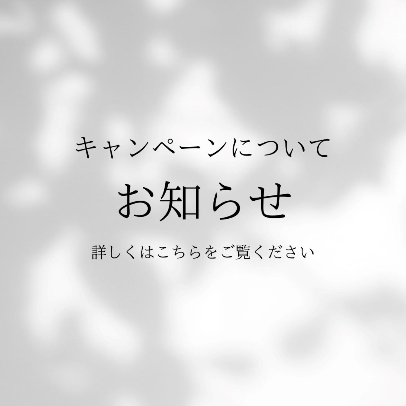 リニューアルキャンペーンについて
